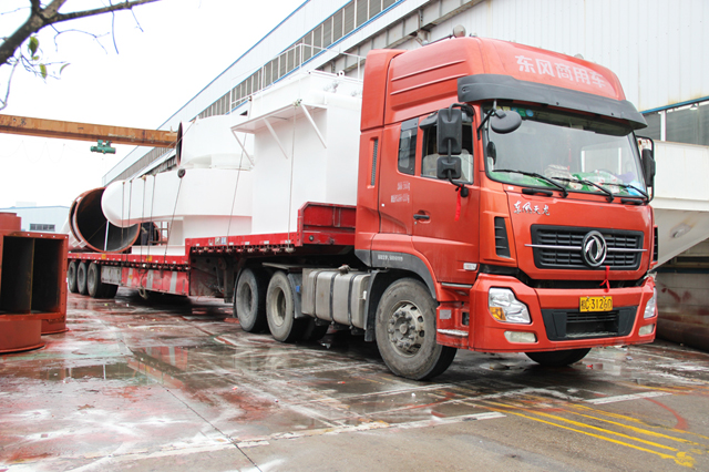 2017，桂林鴻程首臺磨粉機楊帆起航